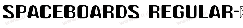 SpaceBoards Regular字体转换